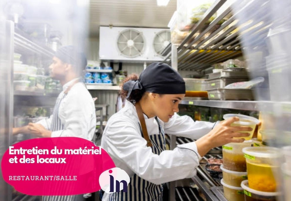 Entretien du matériel et des locaux